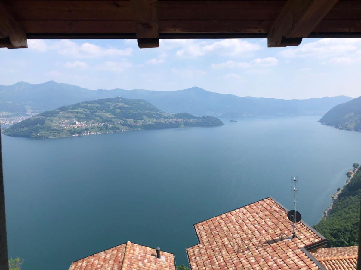La Villetta In Residence Con Piscina E Vista Lago Parzanica Extérieur photo