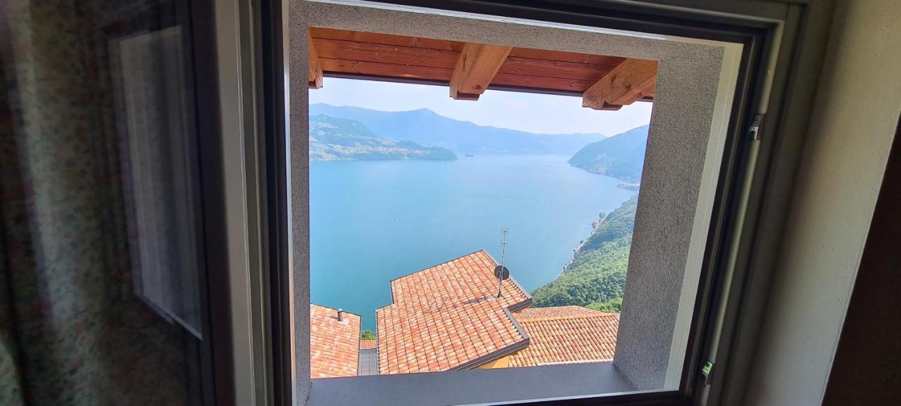 La Villetta In Residence Con Piscina E Vista Lago Parzanica Extérieur photo